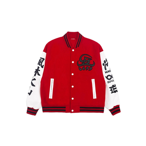 Baseball Jacket Supply Spring Autumn New Men Women <b>Cardigan</b> Couple Wear Hip Hop Street Coat Heavy Embroidery Jacket - Product Image 4