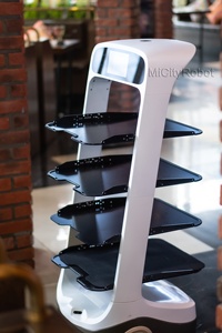 Venta caliente Temi V3 Nuevo AI Robots humanos Interacción de entrega de alimentos Hotel Hogar Negocio Móvil Robot de servicio inteligente de alta calidad - Product Image 5