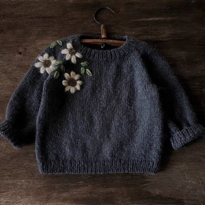 Bajo Moq al por mayor niños pequeños suéter de punto de gran tamaño jerseys de punto bebé niña suéter <span class=keywords><strong>chaleco</strong></span> para niñas - Product Image 3