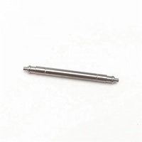 Barre à ressort de montre en acier inoxydable RoHS 1.8 de 304mm d'épaisseur à bride unique en forme de tour 16 17 18 19 20 21 22 23 24 25 26 27 28mm