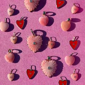 Nuevo estilo de moda para mujer, joyería de piedra chapada en oro PVD de 18 quilates, collar con colgante de fruta de cereza roja para fiesta de mujer - Product Image 4