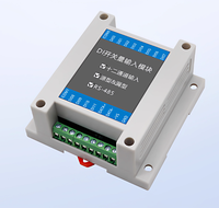 Interruptor de relé de salida de entrada digital de 8 canales Módulo RS485 IO Protocolo Modbus RTU Automatización industrial Redes de comunicación