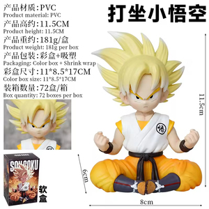 Figura de Anime GK de Nuevo Estilo, <span class=keywords><strong>Dragon</strong></span> <span class=keywords><strong>Ball</strong></span> Z, Versión Q, Modelo de Personaje Goku, Adorno, Figura de Acción de Anime DBZ - Product Image 5