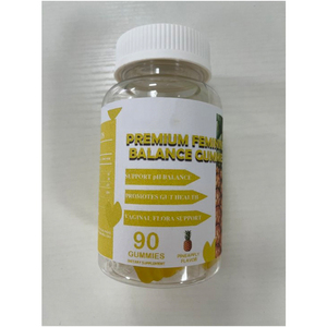 Premium <span class=keywords><strong>Hawaiian</strong></span> ananas lezzet kadınsı denge Gummies bağışıklık desteği yetişkinler için PH dengesi beslenme takviyeleri - Product Image 1