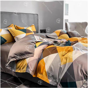 Turkmenistán algodón ecológico sensación de la mano tela impresa para sábana juego de cama juego de funda Nórdica - Product Image 2