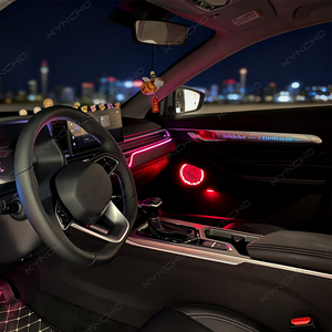 KYNCHO pour Geely Emgrand : Kit d'éclairage d'ambiance <span class=keywords><strong>LED</strong></span>, modification des diodes <span class=keywords><strong>LED</strong></span> Symphony, éclairage d'ambiance automobile - Product Image 6