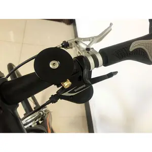Neues Design unsichtbarer Fahrrad klingel Fahrrad glocke flacher Ring