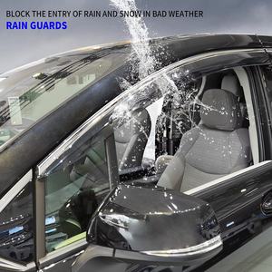 Автомобильные ветрозащитные дефлекторы для Hyundai <span class=keywords><strong>Palisade</strong></span> 2018-2022, защита от дождя, боковых окон и дверей, аксессуары, козырек от солнца - Product Image 4