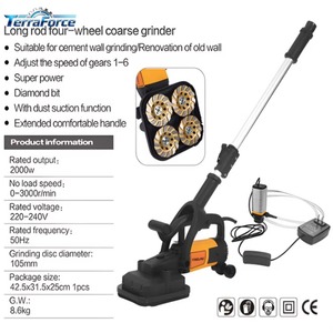 Machine de ponçage et de polissage de sols en <span class=keywords><strong>béton</strong></span> humide et sec, haute puissance 2000W, portable, <span class=keywords><strong>à</strong></span> quatre têtes, pour le ponçage et le polissage de <span class=keywords><strong>pierre</strong></span> - Product Image 3