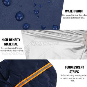 Funda Completa para Auto 190T Impermeable, Anti-UV, Protector Solar y Antipolvo para Ford/Audi/Benz/BMW/Honda/Toyota/VW - Product Image 4