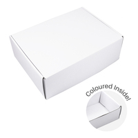 Kunden spezifische recycelte matte Druck Wellpappe Karton Mailer Versand weiß Mailing Box