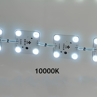 Modules LED carrés RGB IP68 24V DMX512 1935 IC, module LED carré 12V pour boîte lumineuse publicitaire, module LED 24V