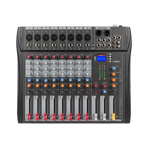 4/6/8/12 Kanaals Digitale Mixer <span class=keywords><strong>Dj</strong></span> <span class=keywords><strong>Controller</strong></span> Audio Console Mixer Audio Mengpaneel Power Sound Mixer Professionele Audio Mixer - Product Image 1