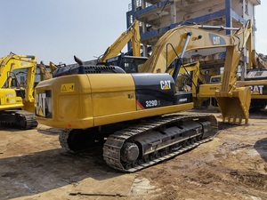 Machinerie lourde d'occasion, excavatrices sur chenilles Cat 329D2, à bas prix pour les travaux de construction - Product Image 6