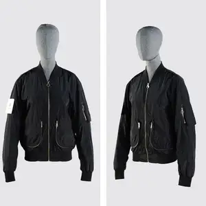 custom warm cotton coat jacket Unisex down supplier custom puffer zip up jacket