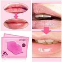 Marque privée Beauté Lèvres Rose Cristal Humidité Essence Rides Collagène Lèvres Repulpant Usage Quotidien Anti-rides Nutritif Masque À Lèvres