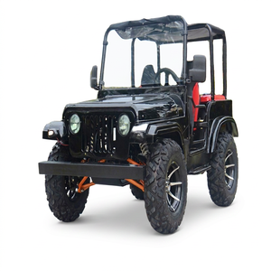 Prix d'usine, couleurs/styles personnalisés, mini jeep électrique classique, chariot tout-terrain à quatre roues, réservoir de carburant de 12 L, garantie d'un an - Product Image 1