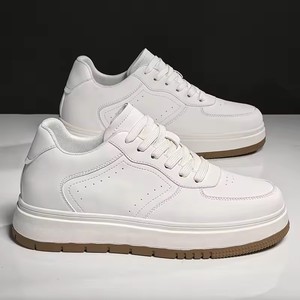 Chaussures de sport respirantes et décontractées pour hommes, rehaussantes (10 cm, 8 cm, 6 cm), blanches et noires, tendance, pour la <span class=keywords><strong>course</strong></span> et polyvalentes - Product Image 5