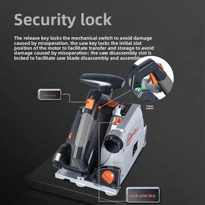 Sierra de Carril Inalámbrica SJ-60 de 18V con Batería para Corte de Madera y Pladur, Diseño Portátil para Bricolaje e Industria - Product Image 1