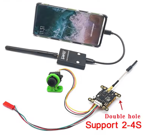 Receptor EWRF Listo para Usar, Transmisión de Video FPV, Lanzador Analógico + Transmisor de 300mW/600mW/1000mW + Cámara CMOS1000TVL, RC Hecho en China - Product Image 1