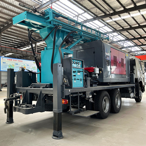 공장 공급 200m 300m 400m 완전로드 트럭 우물 시추공 드릴링 트럭 - Product Image 3