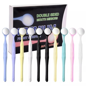 Espejo Bucal Dental Premium, Reflector de Examen de Superficie Frontal, Espejos Orales de Una o Dos Caras, Instrumento para Dentistas, 10 Piezas - Product Image 1