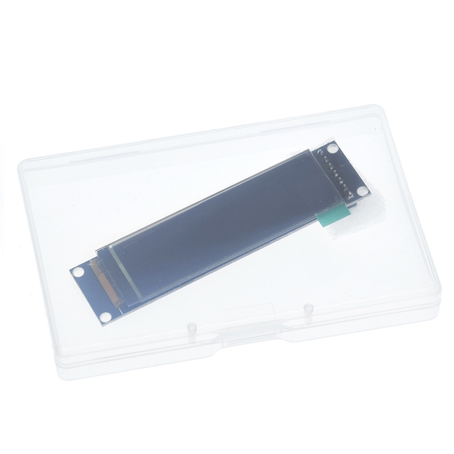 Real OLED Display 2.08" 256*64 25664 Graphic LCD Module White Display Screen LCM Screen SH1122 Controller Support SPI / I2C IIC