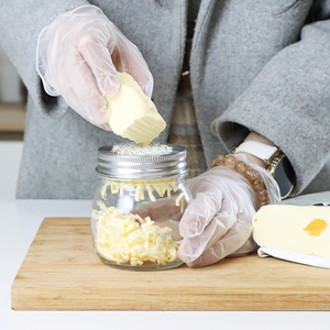 Grattoir à fromage en acier inoxydable de 70 mm et 86 mm pour légumes, pommes de terre, carottes, bocaux en verre - Product Image 5