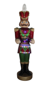 Drummer Soldier with <b>LED</b> <b>Lights</b> & Music Function - Product Image 2