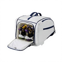 Sac à dos de pickleball grande capacité, imperméable, avec compartiment à chaussures