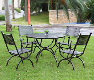 Youya <span class=keywords><strong>Ensemble</strong></span> de mobilier de jardin en aluminium pas cher, 5 pièces, table basse, pour terrasse, jardin, <span class=keywords><strong>ensemble</strong></span> de bistrot - Product Image 2