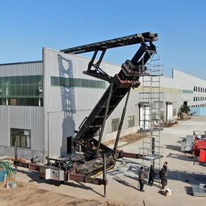 Max Lift Height Hydraulic Pump Lift Cart <b>for</b> Portable Metal Roof Tile Roll Forming Equipment - Product Image 1
