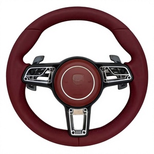 Volante Deportivo Personalizado en Cuero Color Piel para Porsche Panamera Cayenne 957 911 958 970 92A 2015 - Product Image 5