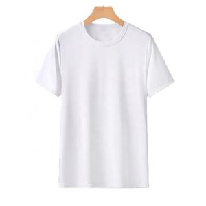 Unisex Crewneck American Sizes New Material <b>Shirt</b> Bird's Eye <b>Polyester</b> <b>T</b>-<b>shirt</b> for Sublimation and Customization - Product Image 1