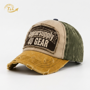 Casquette de baseball 4Ugear vintage en coton délavé avec logo brodé, unisexe, ajustable, 5 panneaux, style sportif, gorras décontractées pour adulte, adaptées aux quatre saisons - Product Image 1