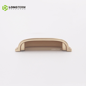 Metal <strong>Kitchen</strong> Furniture Cupboard <strong>Handle</strong> Fancy Zinc Alloy <strong>Drawer</strong> <strong>Pull</strong> <strong>Knobs</strong> Cup <strong>Shell</strong> Cabinet Door <strong>Handle</strong> - Product Image 4