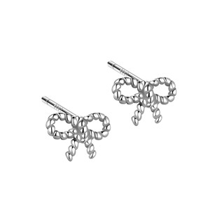 925 bijoux en argent S999 boucle d'oreille Zircon coeur fleur étoile croix mignon boucles d'oreilles en gros en vrac pour les femmes - Product Image 3