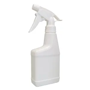 Fournisseur de flacons pulvérisateurs plats HDPE 8oz à usage multiple pour le nettoyage domestique et la coiffure