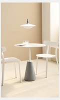 Table basse industrielle moderne avec plateau en métal et pieds robustes en MDF pour salon et bureau, mobilier de maison durable