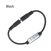 Bande lumineuse LED flexible Esann DC5-24V MINI, monocolore, avec variateur LED à 3 boutons pour bande LED monocolore