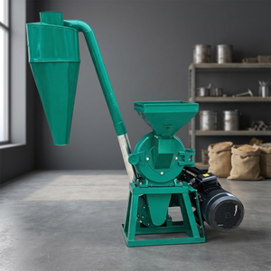 Moulin à farine domestique pour animaux, maïs, blé, céréales, petite capacité 2000g, avec moteur - Product Image 2