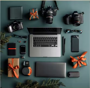 Alat hadiah Hari Valentine, pena jam tangan pintar earbud elektronik kotak misteri IOS penggemar elektronik keberuntungan - Product Image 2