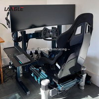 Kits de plateforme de mouvement pour jeux de course Simtool Simulateur de course avec boîtier de contrôle de mouvement Jeu de voiture Simulateur de course Simulateur de combat