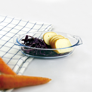 LEHE passe au micro-ondes et au four haut <span class=keywords><strong>verre</strong></span> borosilicate petits plateaux de cuisson pour le pain - Product Image 3