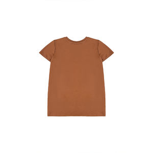 Großhandel Beliebte Kurzarm-<span class=keywords><strong>T</strong></span>-Shirts mit Braunem Katzenpfoten-Muster Design-Stil Bedruckbare Damen-<span class=keywords><strong>T</strong></span>-Shirts - Product Image 3
