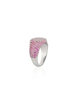 Bague de fiançailles en moissanite au design unique pour les cérémonies de fiançailles, les mariages et les occasions d'anniversaire, disponible à la vente - Product Image 6