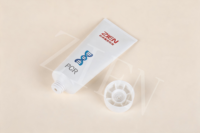 Tube en PCR recyclé post-consommation de 50 mm, 100 à 200 ml, avec bouchon à clapet, pour emballage cosmétique et pommades, impression personnalisée, OEM ODM