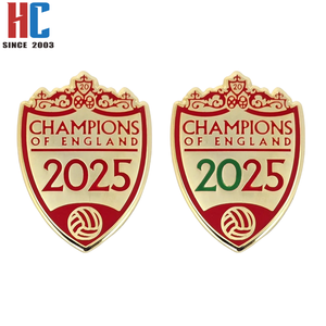 20 anni di fabbrica su misura per il fegato di metallo 20 <span class=keywords><strong>campioni</strong></span> della lega d'Inghilterra distintivo 2025 volte spilla con spilla in smalto da trofeo - Product Image 4
