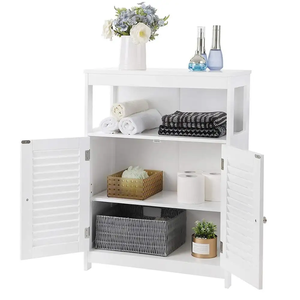 Best Verkopende Opvouwbare Houten Witte Slaapkamer Kast Garderobe Mdf Deur Staal Plastic Home Office Hotel Badkamer Opbergkast - Product Image 4