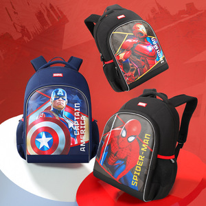 Marvel scuola primaria zaino per ragazzi <span class=keywords><strong>di</strong></span> primo grado Spider-Man cartone animato decompressione crinale stile moda poliestere all'ingrosso - Product Image 1